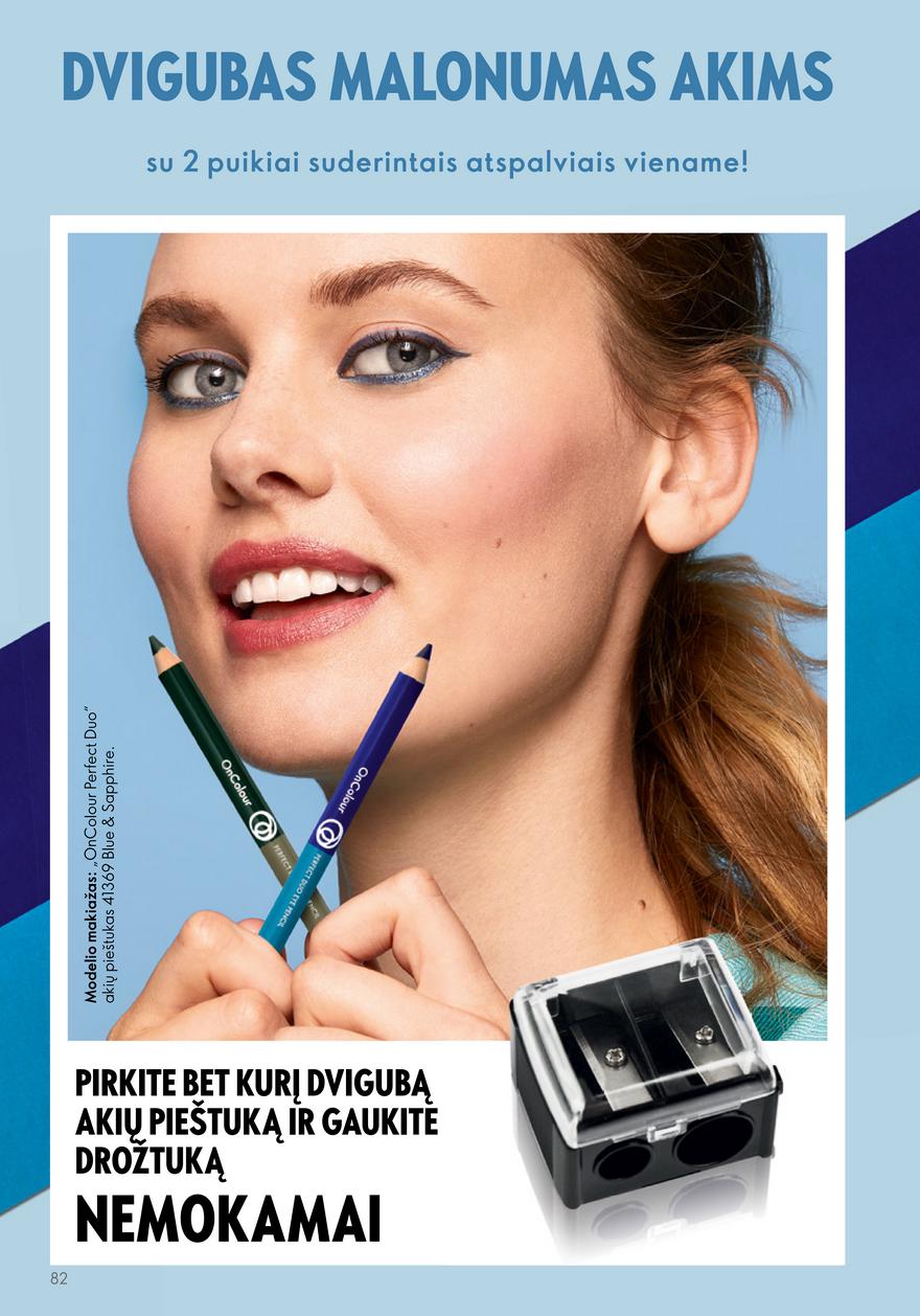 Oriflame leidinys akcijos nuo 
  2023-04-26 iki 
  2023-05-16 | Leidinukas.lt puslapis 82