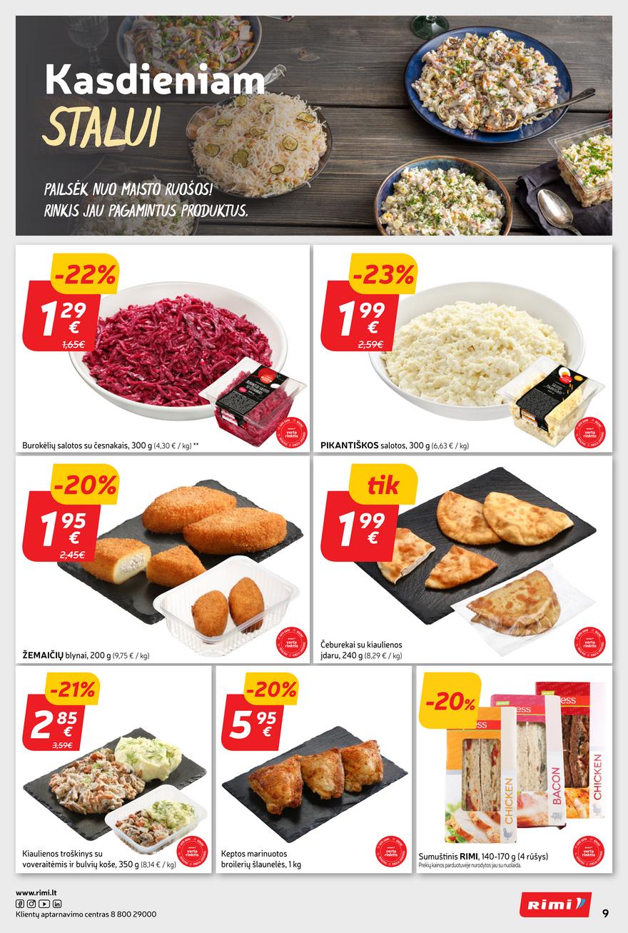 Rimi savaitinis leidinys akcijos nuo 
  2024-02-20 iki 
  2024-02-26 | Leidinukas.lt puslapis 9