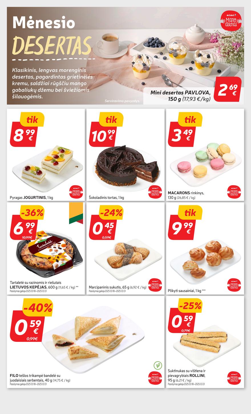 Rimi savaitinis leidinys 13 akcijos nuo 
  2025-03-25 iki 
  2025-03-31 | Leidinukas.lt puslapis 10