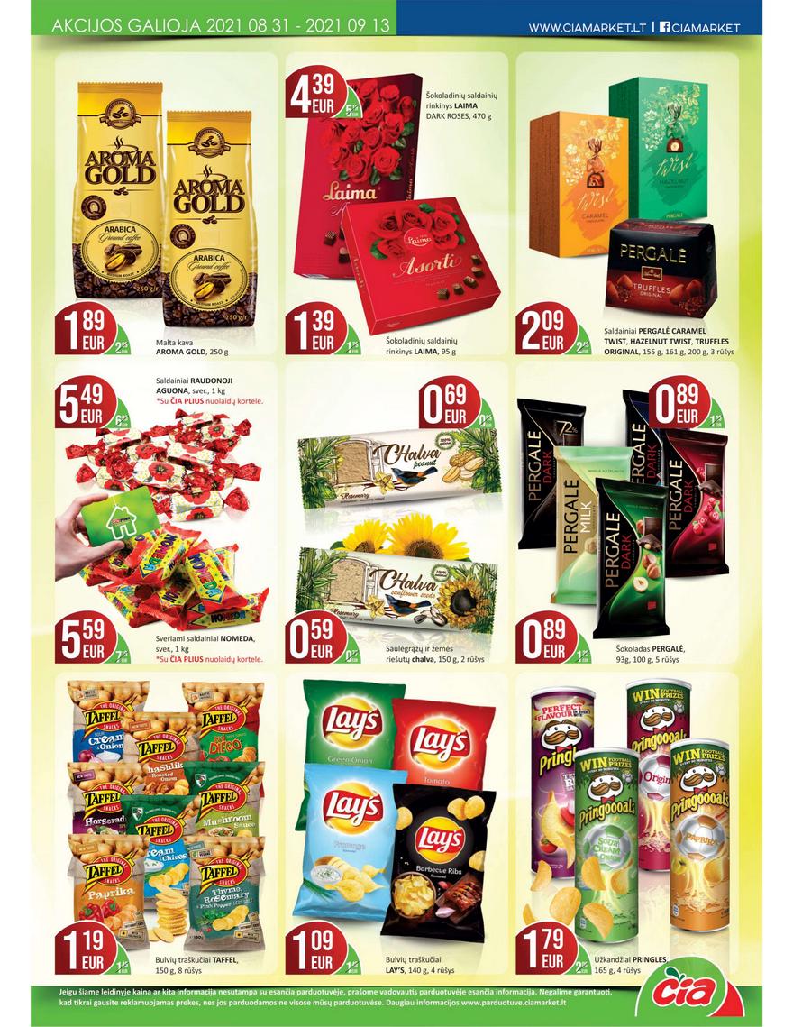 Čia market leidinys akcijos nuo 
  2021-08-31 iki 
  2021-09-13 | Leidinukas.lt puslapis 9