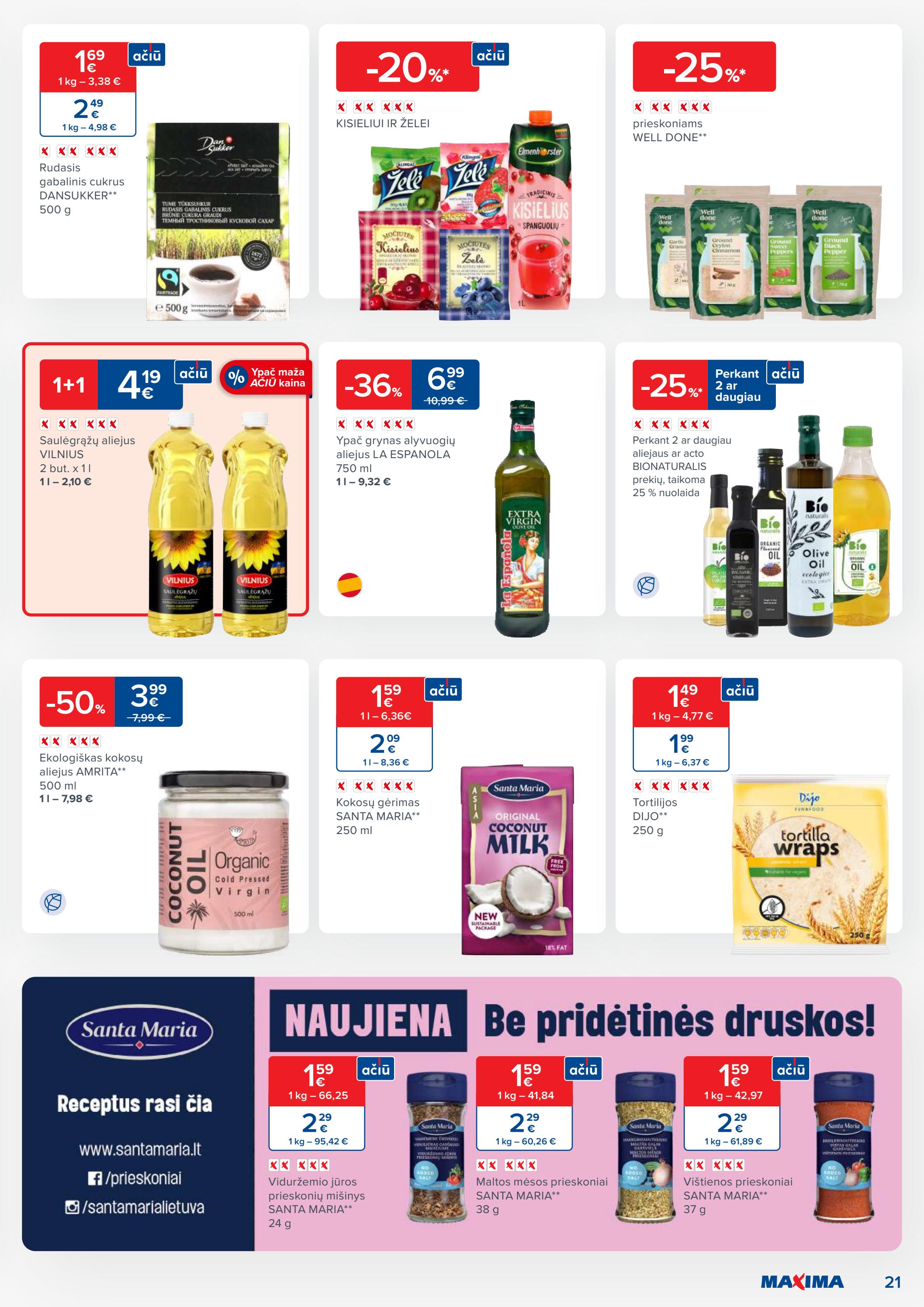 Maxima kaininis leidinys akcijos nuo 
  2023-04-04 iki 
  2023-04-10 | Leidinukas.lt puslapis 21