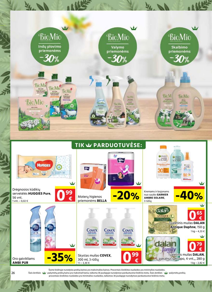 Aibė pasiūlymai akcijos nuo 
  2021-06-17 iki 
  2021-07-06 | Leidinukas.lt puslapis 26