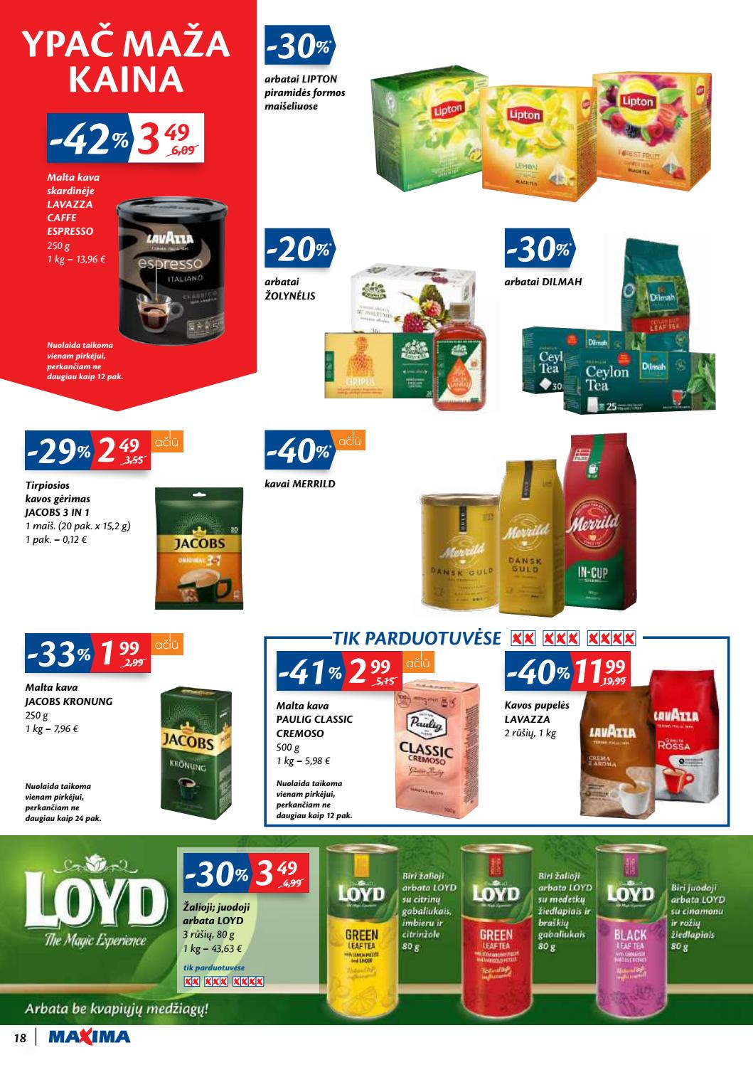 Maxima kaininis leidinys akcijos nuo 
  2020-08-25 iki 
  2020-08-31 | Leidinukas.lt puslapis 18