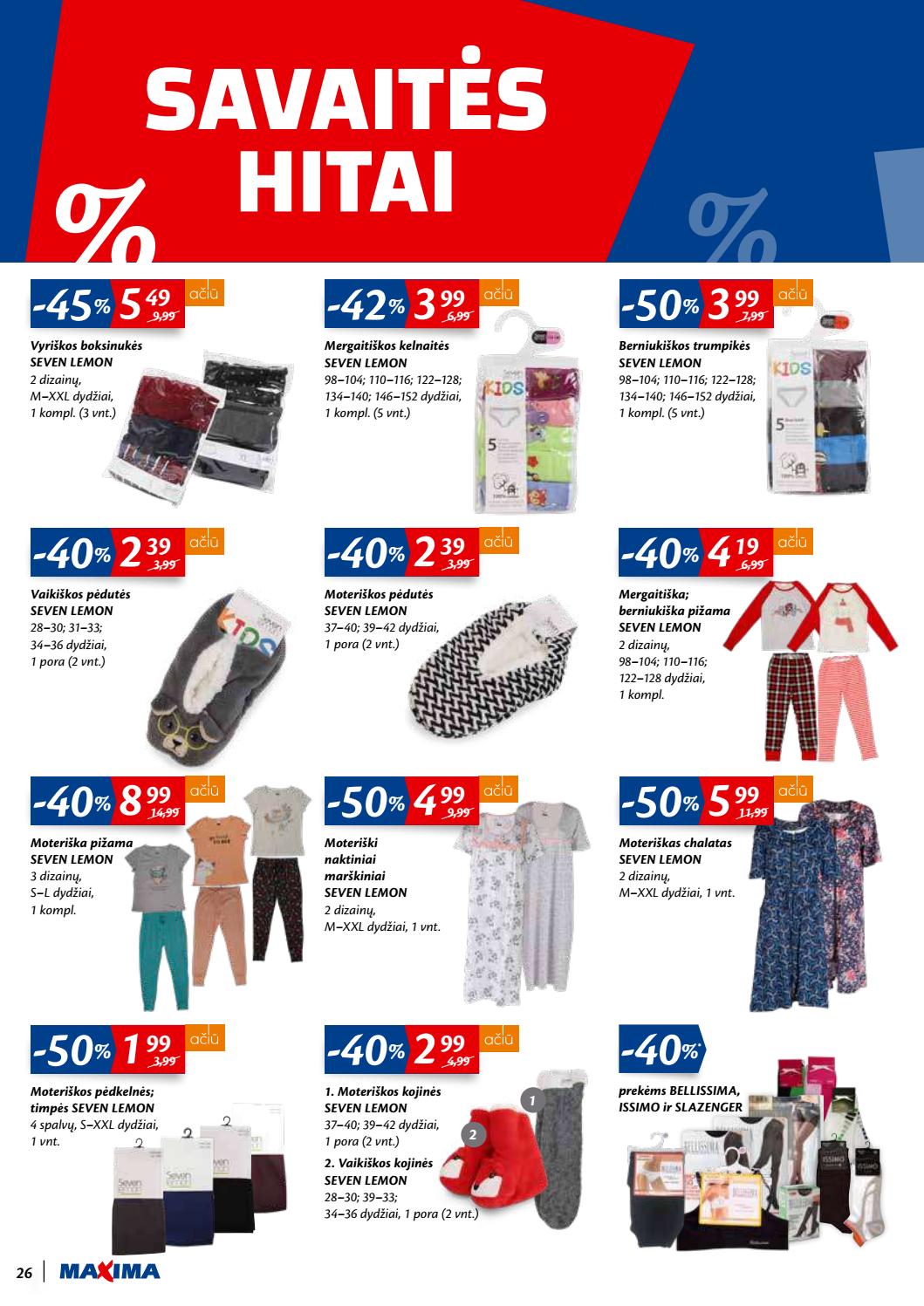 Maxima kaininis leidinys akcijos nuo 
  2020-10-13 iki 
  2020-10-19 | Leidinukas.lt puslapis 26