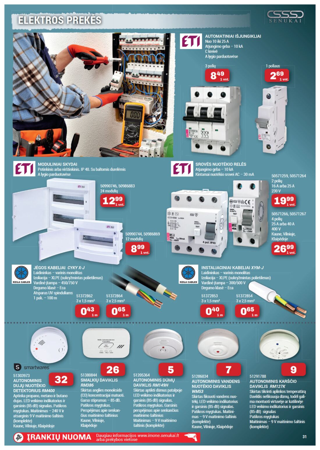 Senukai reklaminis leidinys akcijos nuo 
  2019-09-12 iki 
  2019-09-28 | Leidinukas.lt puslapis 31