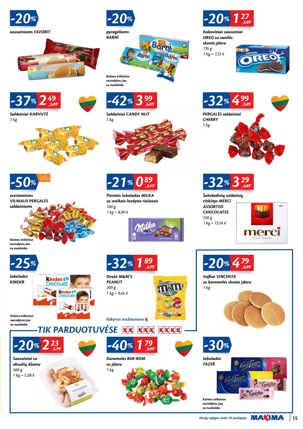 Maxima kaininis leidinys akcijos nuo 
  2020-07-28 iki 
  2020-08-03 | Leidinukas.lt puslapis 15