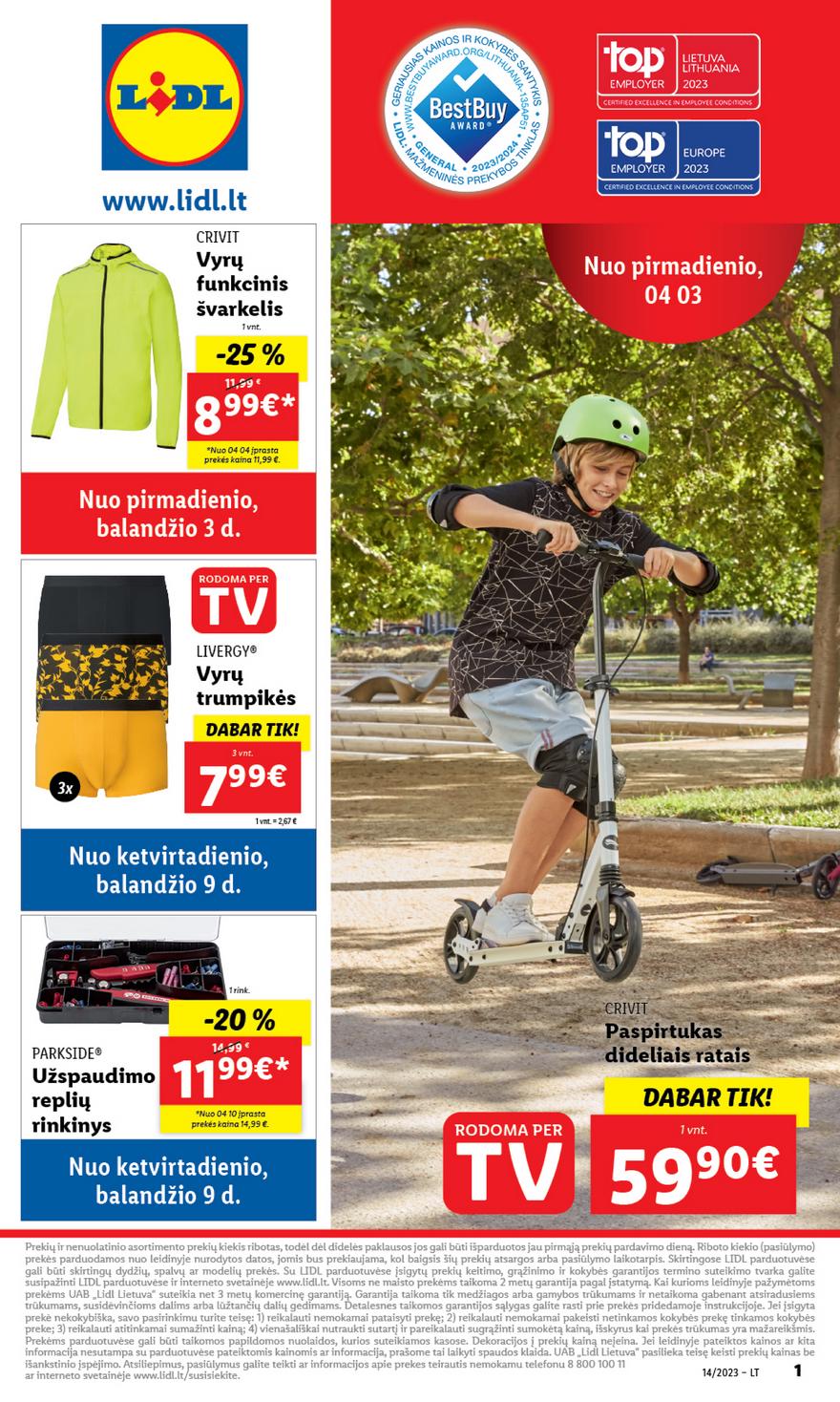 Ldil ne maisto prekių pasiūlymai akcijos nuo 
  2023-04-03 iki 
  2023-04-10 | Leidinukas.lt puslapis 1