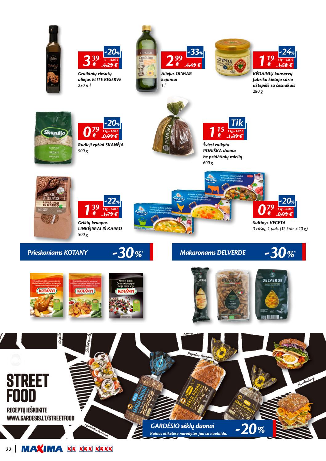 Maxima kaininis leidinys akcijos nuo 
  2019-07-19 iki 
  2019-07-31 | Leidinukas.lt puslapis 22