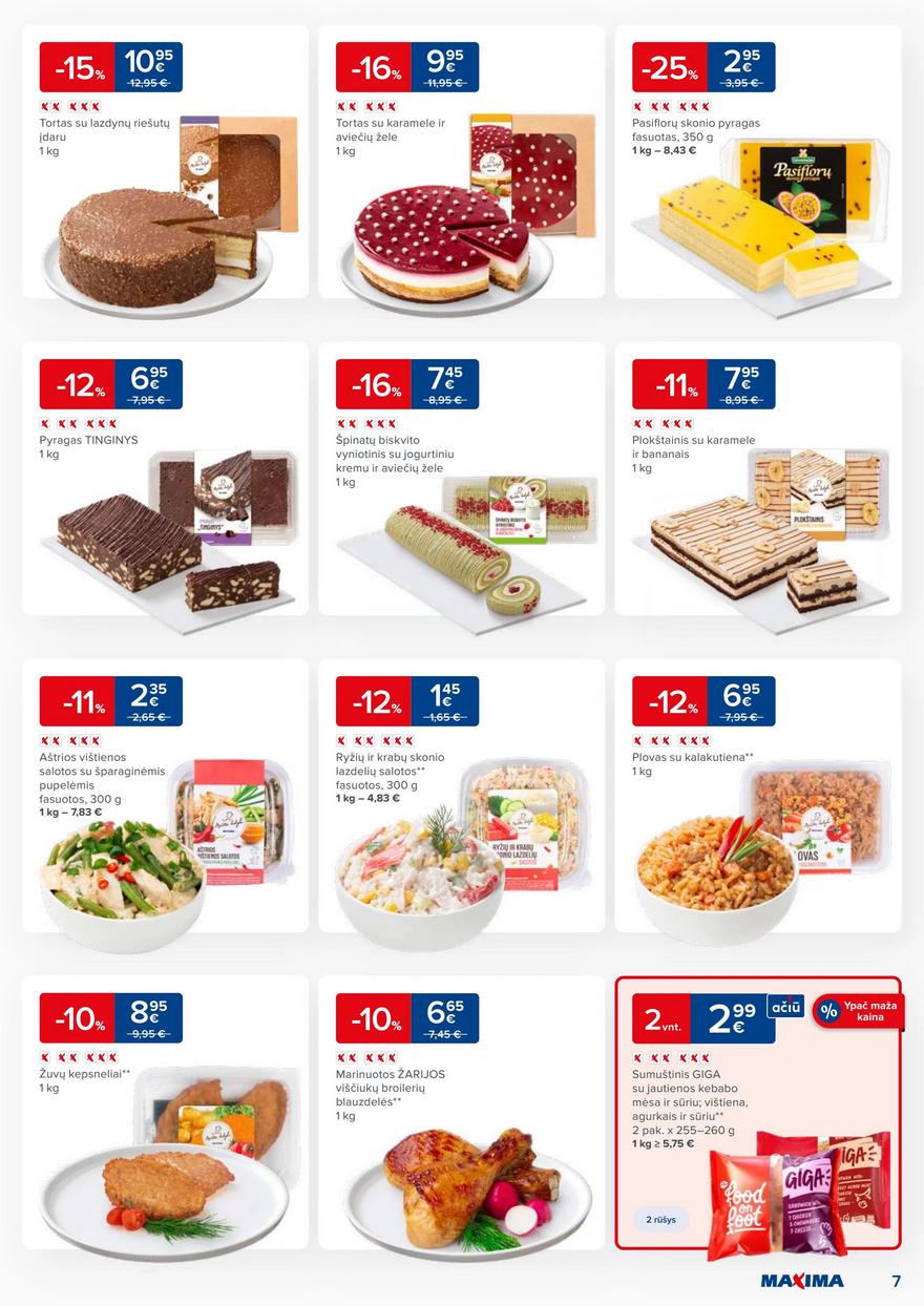 Maxima kaininis leidinys akcijos nuo 
  2023-09-26 iki 
  2023-10-02 | Leidinukas.lt puslapis 7