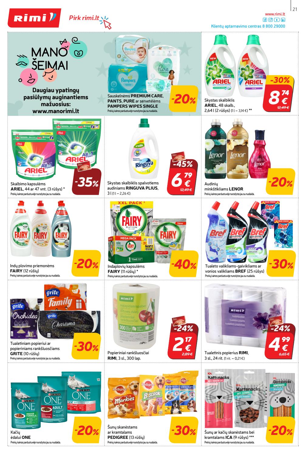 Rimi savaitinis leidinys akcijos nuo 
  2020-09-08 iki 
  2020-09-14 | Leidinukas.lt puslapis 21