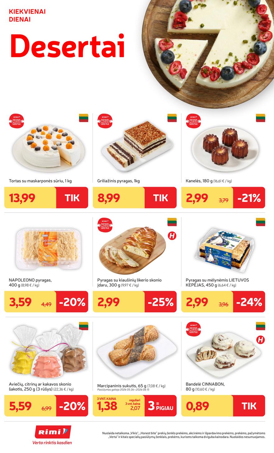Rimi leidinys akcijos nuo 
  2026-05-26 iki 
  2026-06-01 | Leidinukas.lt puslapis 16