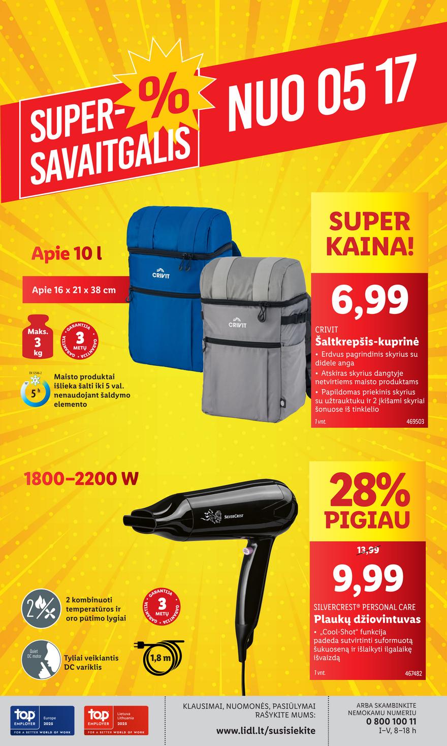 Lidl ne maisto leidinys akcijos nuo 
  2025-05-12 iki 
  2025-05-18 | Leidinukas.lt puslapis 42