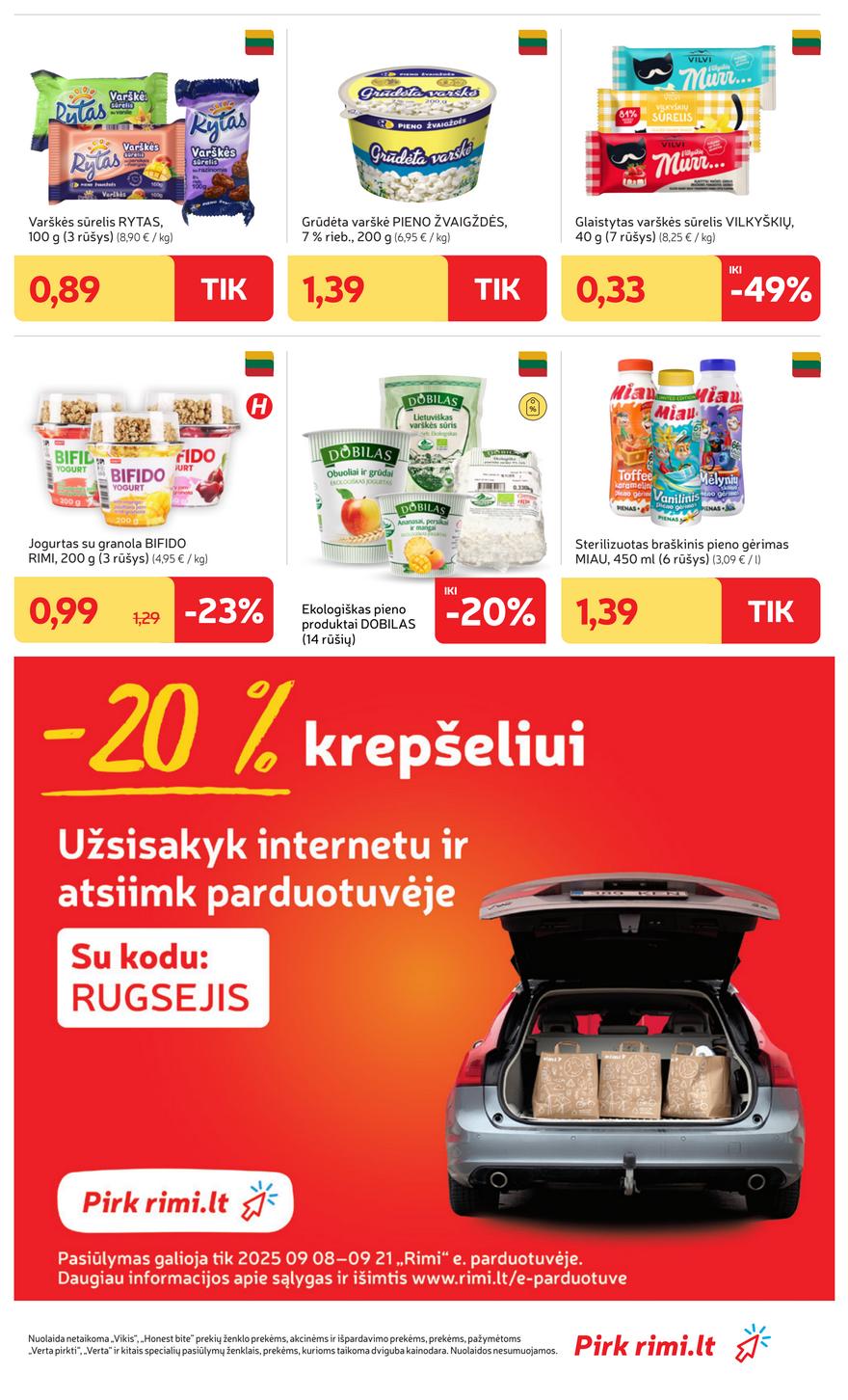 Rimi leidinys akcijos nuo 
  2025-09-09 iki 
  2025-09-15 | Leidinukas.lt puslapis 23