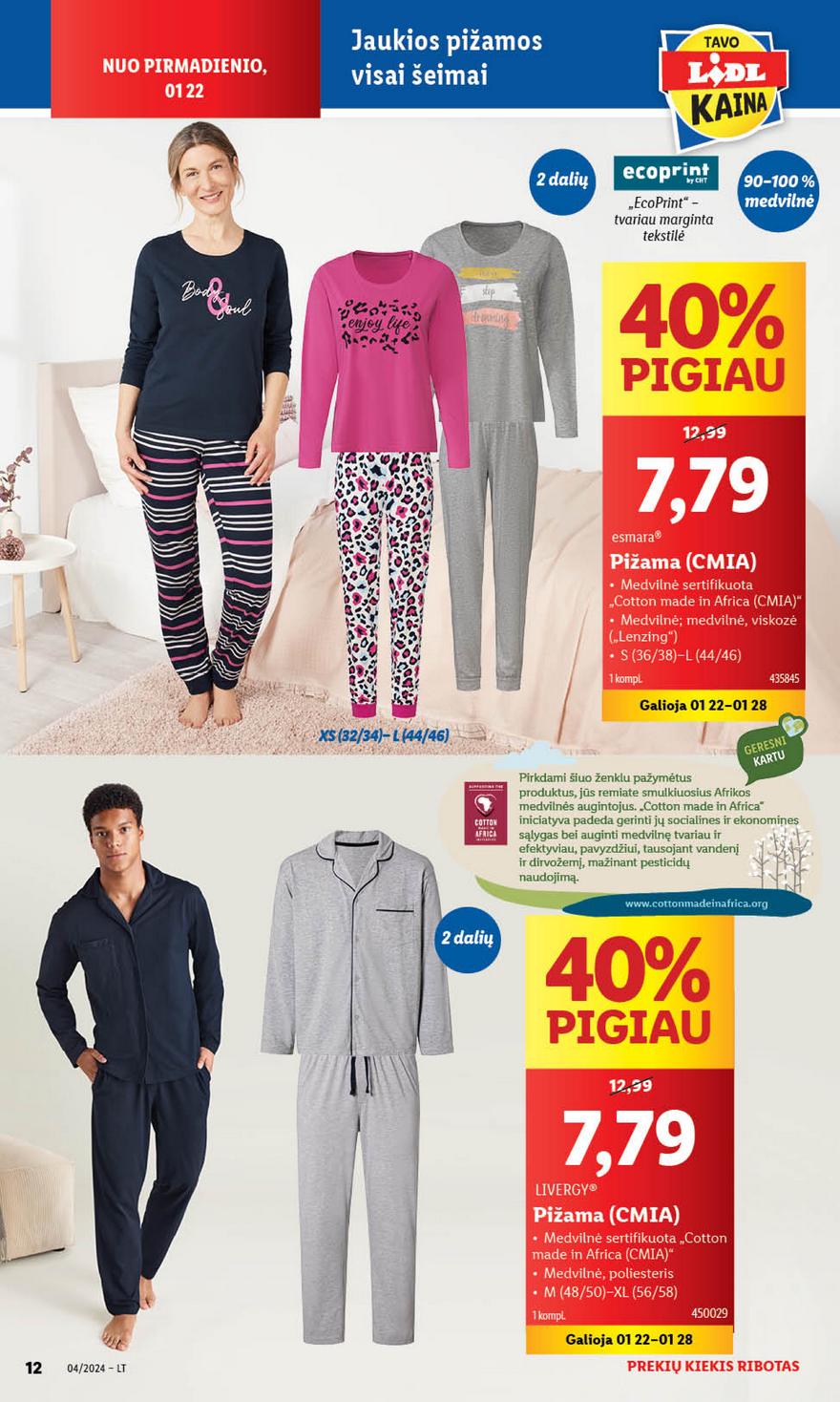 Lidl pasiūlymai akcijos nuo 
  2024-01-22 iki 
  2024-01-28 | Leidinukas.lt puslapis 12