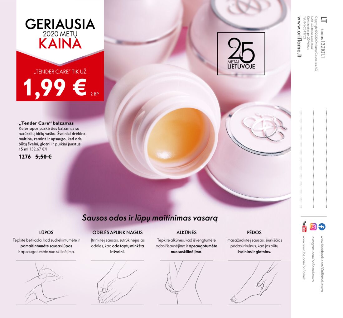 Oriflame katalogas akcijos nuo 
  2020-07-01 iki 
  2020-07-31 | Leidinukas.lt puslapis 69