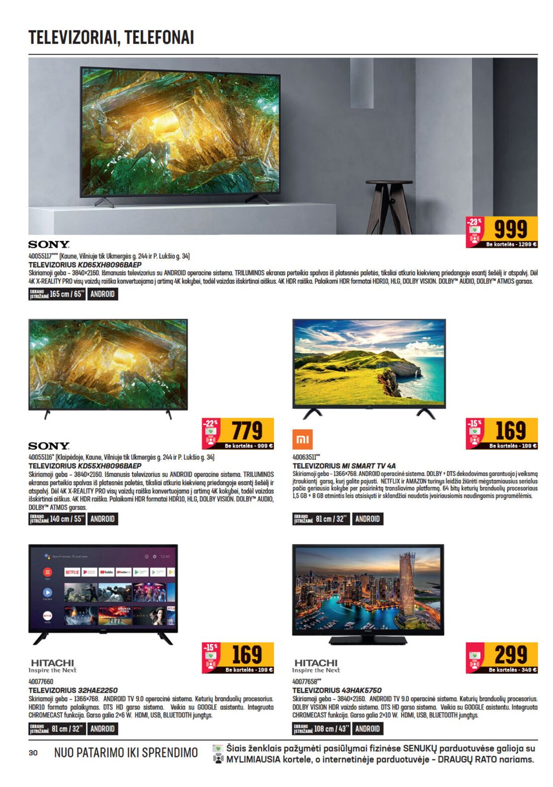 Senukai reklaminis leidinys akcijos nuo 
  2020-10-07 iki 
  2020-11-02 | Leidinukas.lt puslapis 30