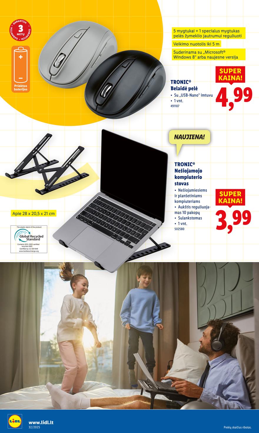 Lidl ne maisto leidinys akcijos nuo 
  2025-08-04 iki 
  2025-08-10 | Leidinukas.lt puslapis 14