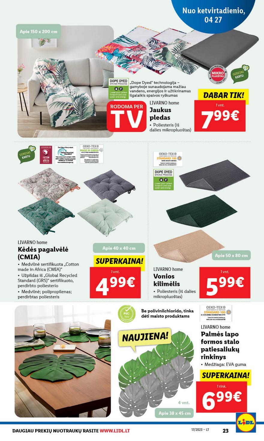 Ldil ne maisto prekių pasiūlymai akcijos nuo 
  2023-04-24 iki 
  2023-05-01 | Leidinukas.lt puslapis 25