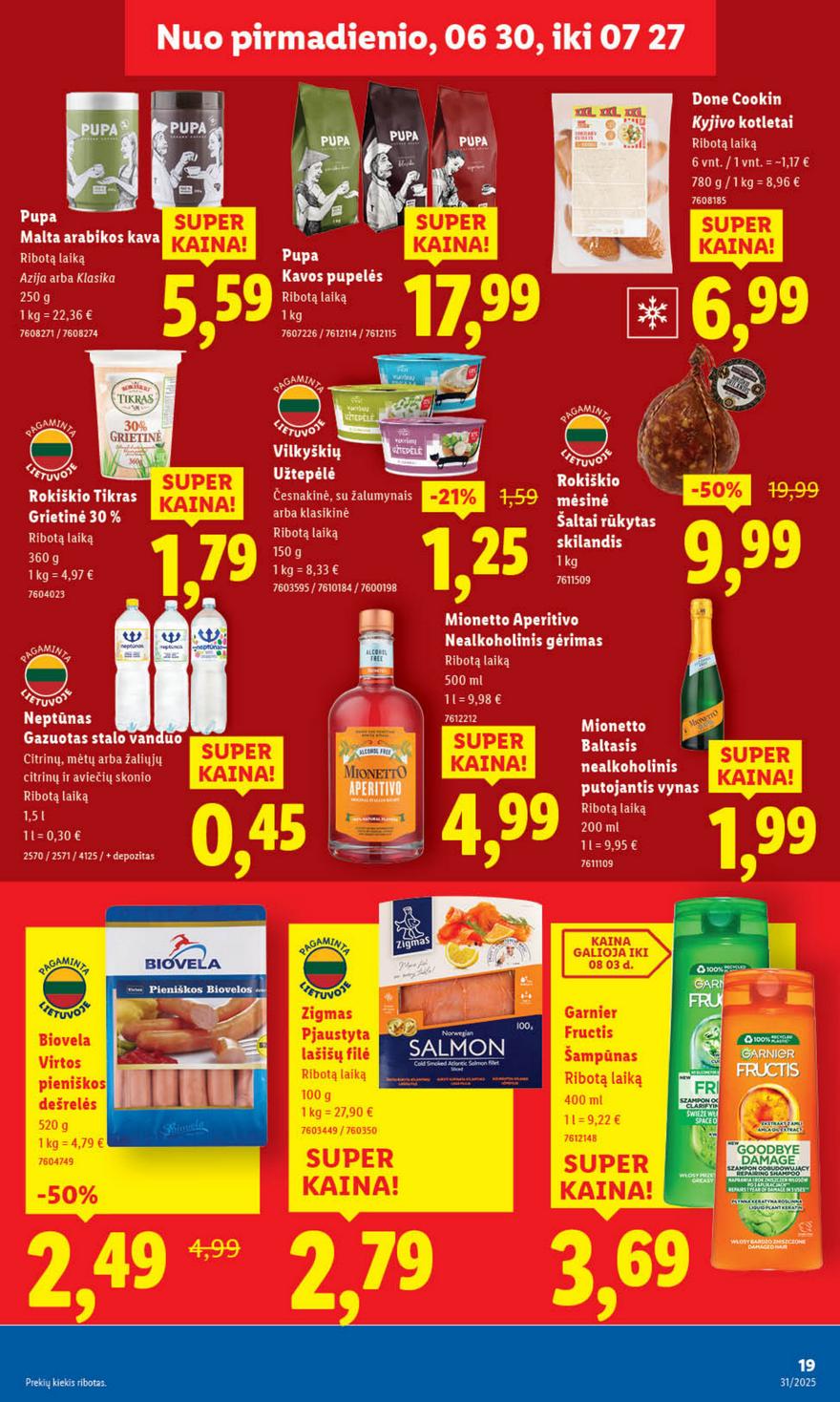 Lidl leidinys naujas akcijos nuo 
  2025-07-28 iki 
  2025-08-03 | Leidinukas.lt puslapis 19