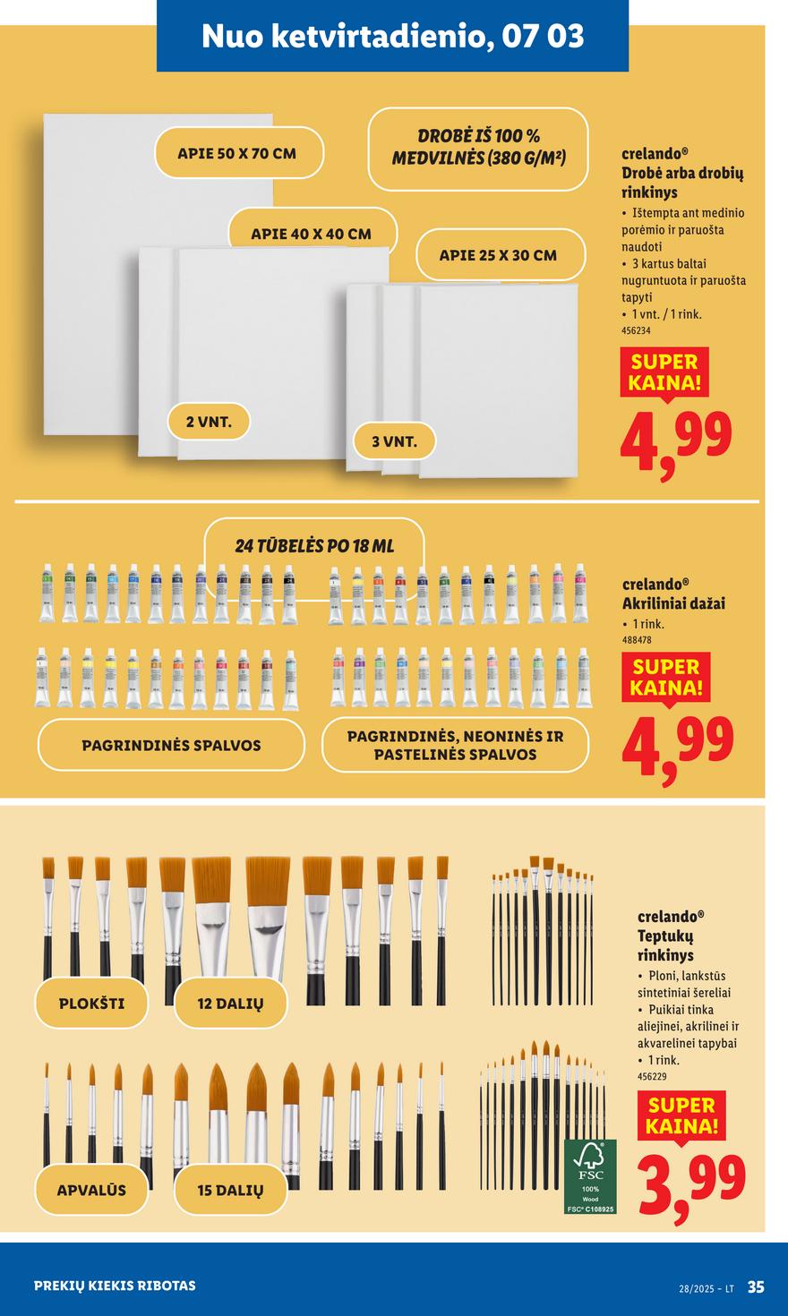 Lidl ne maisto leidinys akcijos nuo 
  2025-06-30 iki 
  2025-07-06 | Leidinukas.lt puslapis 35