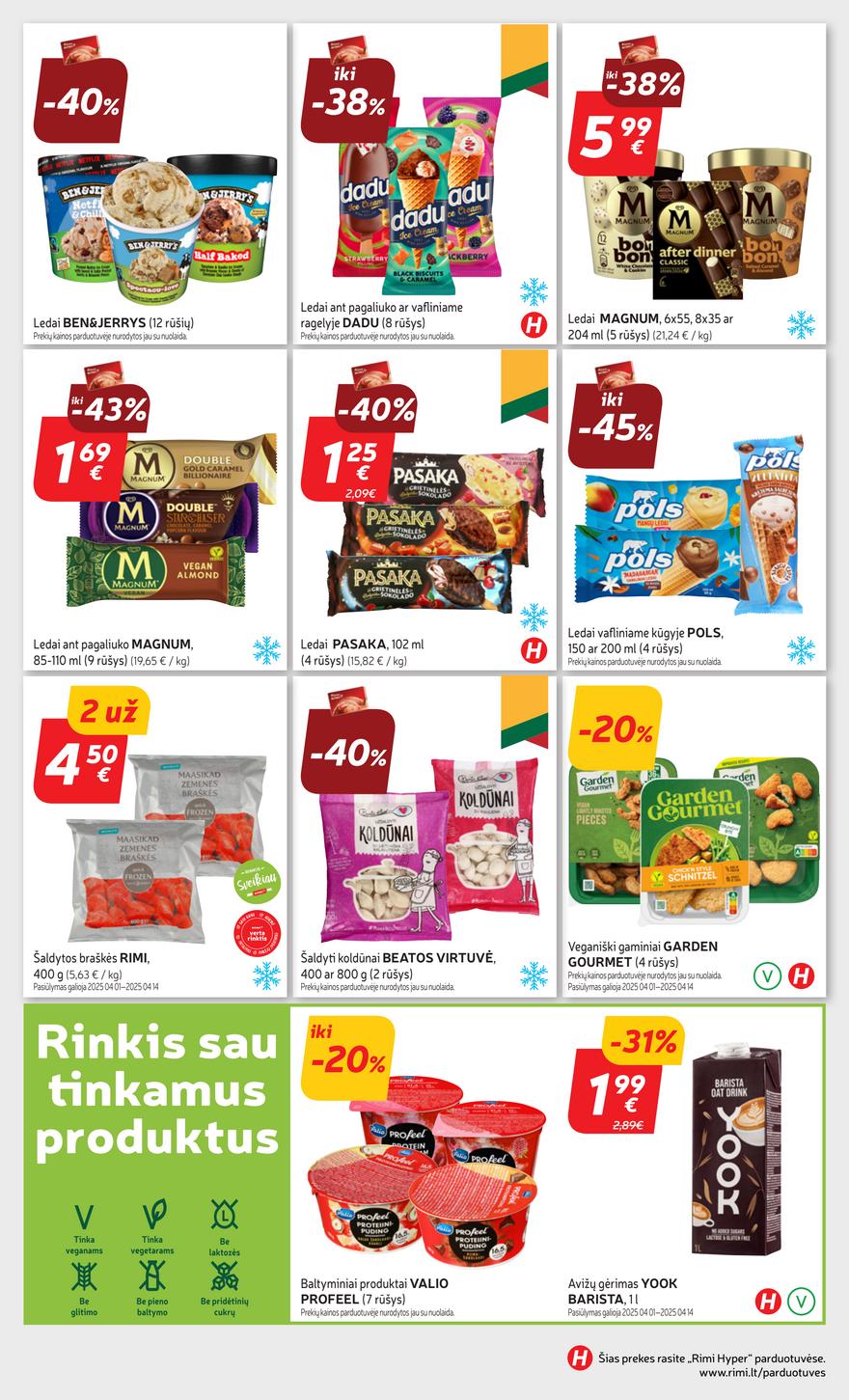 Rimi savaitinis leidinys 15 akcijos nuo 
  2025-04-08 iki 
  2025-04-14 | Leidinukas.lt puslapis 22