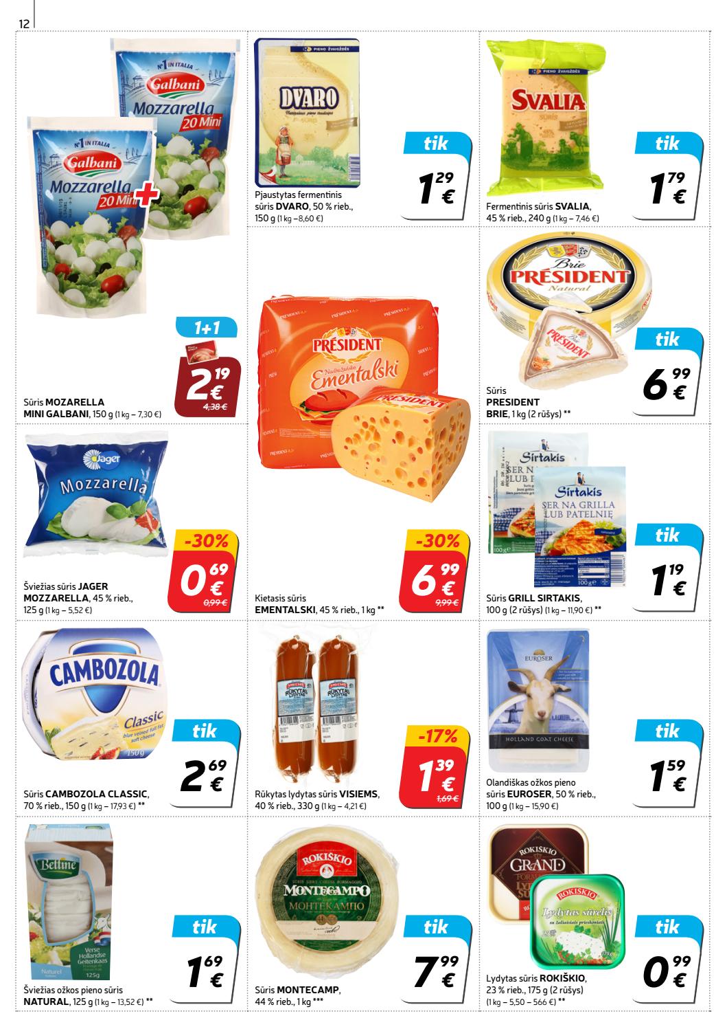 Rimi savaitinis leidinys akcijos nuo 
  2019-07-23 iki 
  2019-07-29 | Leidinukas.lt puslapis 12