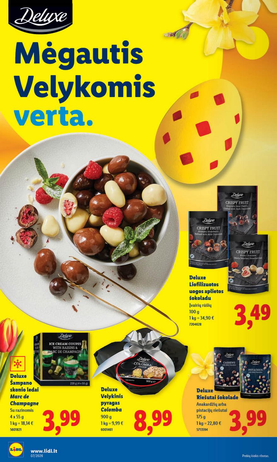 Lidl leidinys akcijos nuo 
  2026-02-09 iki 
  2026-02-15 | Leidinukas.lt puslapis 10