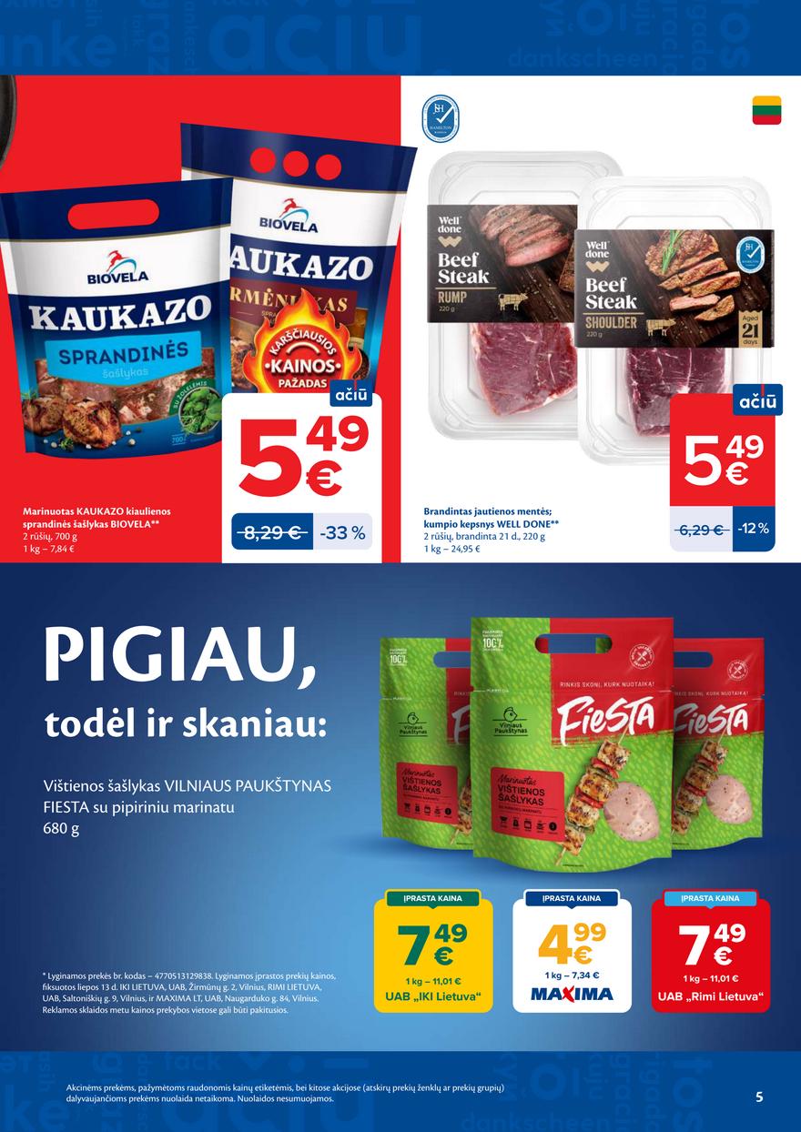 Maxima leidinys akcijos nuo 
  2026-07-21 iki 
  2026-07-27 | Leidinukas.lt puslapis 5