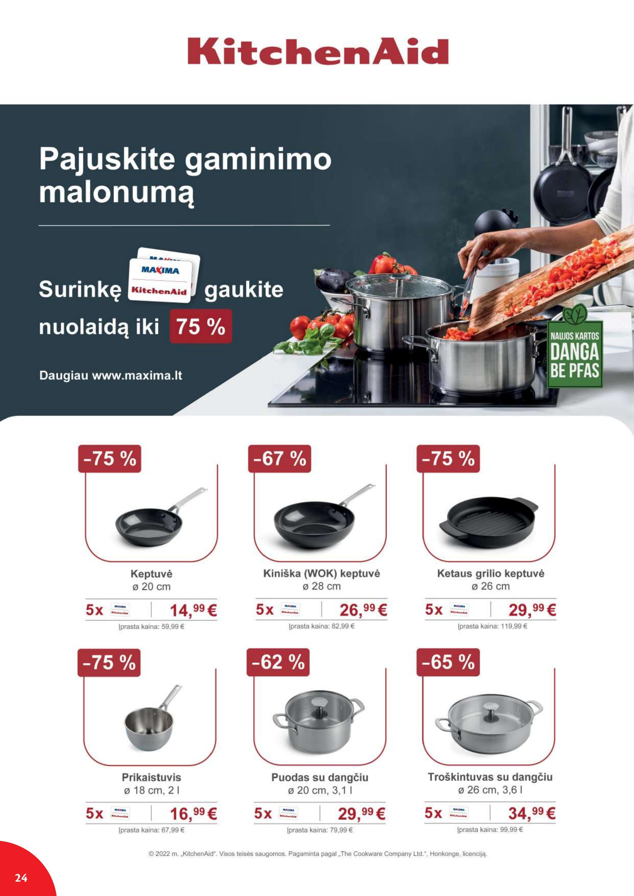 Maxima kaininis leidinys akcijos nuo 
  2022-10-04 iki 
  2022-10-10 | Leidinukas.lt puslapis 24