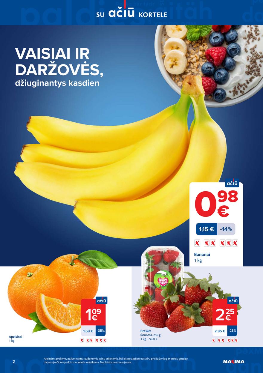 Maxima leidinys akcijos nuo 
  2026-03-03 iki 
  2026-03-09 | Leidinukas.lt puslapis 2