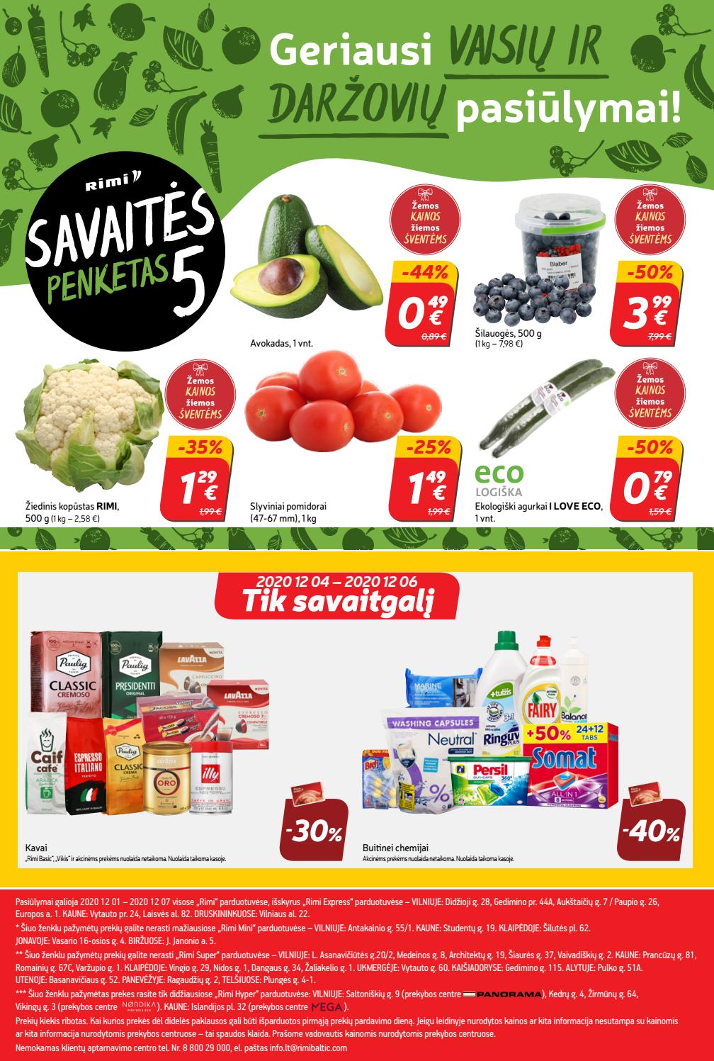 Rimi savaitinis leidinys akcijos nuo 
  2020-12-01 iki 
  2020-12-07 | Leidinukas.lt puslapis 24