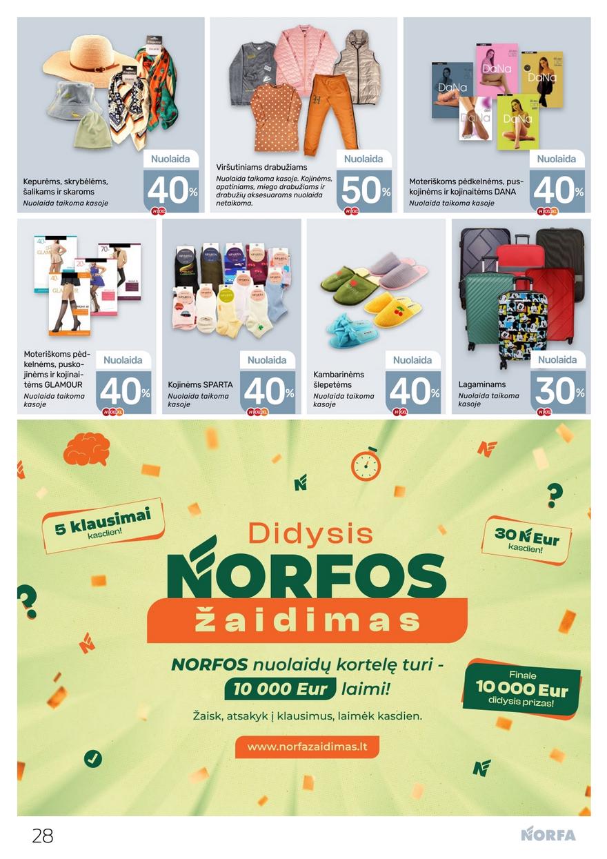 Norfos leidinys akcijos nuo 
  2026-05-14 iki 
  2026-05-27 | Leidinukas.lt puslapis 28