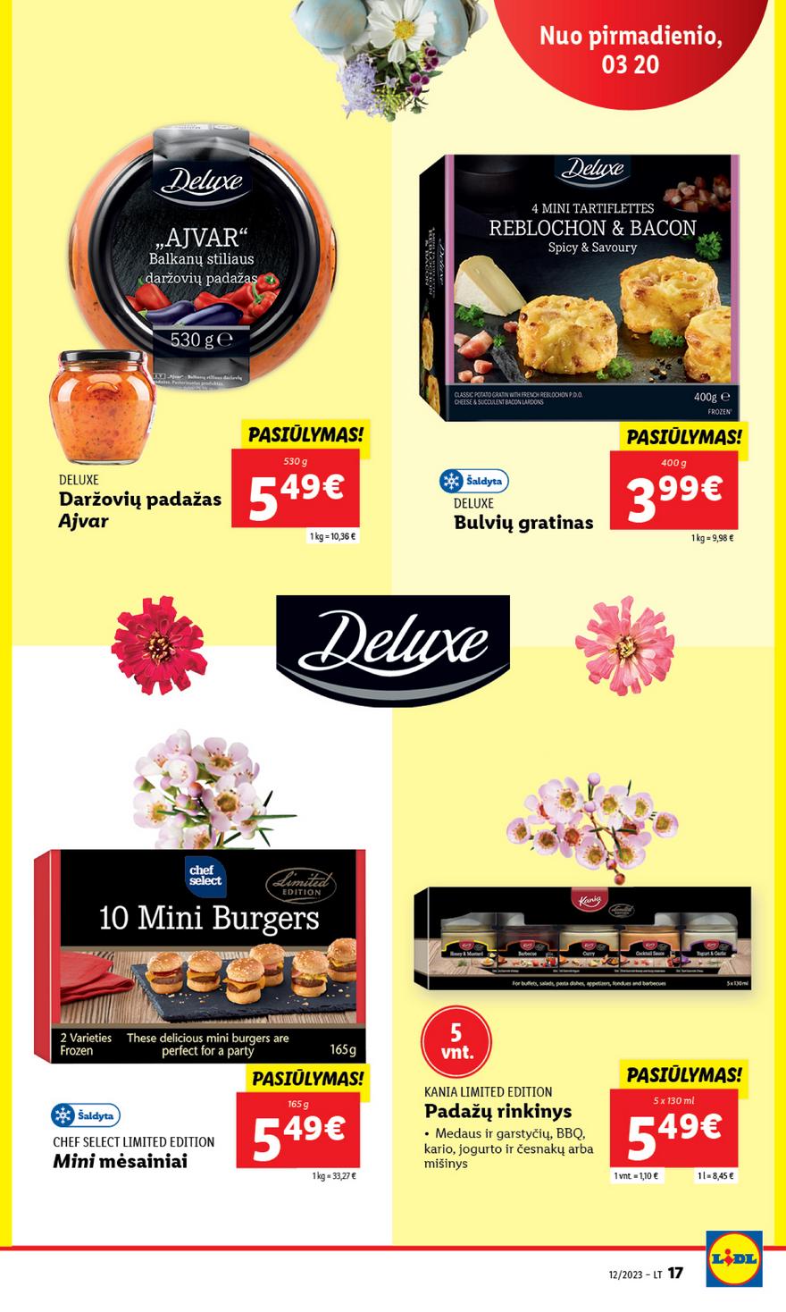 Ldil leidinys akcijos nuo 
  2023-03-20 iki 
  2023-03-26 | Leidinukas.lt puslapis 17