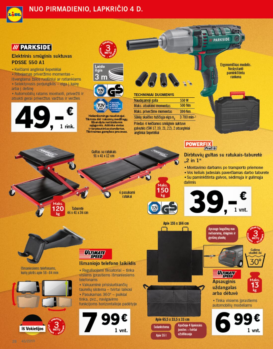 Lidl savaitinis leidinys akcijos nuo 
  2019-11-04 iki 
  2019-11-10 | Leidinukas.lt puslapis 28