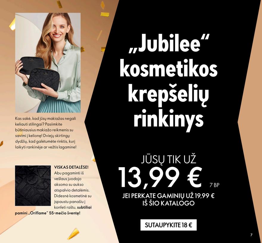 Oriflame katalogas akcijos nuo 
  2022-01-01 iki 
  2022-01-31 | Leidinukas.lt puslapis 7