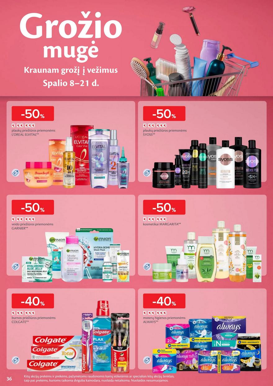 Maxima leidinys 41 akcijos nuo
2024-10-08 iki
2024-10-14 | Leidinukas.lt puslapis 36