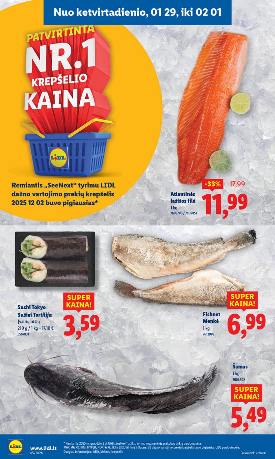 Lidl leidinys naujas akcijos nuo 
  2026-01-26 iki 
  2026-02-01 | Leidinukas.lt puslapis 28
