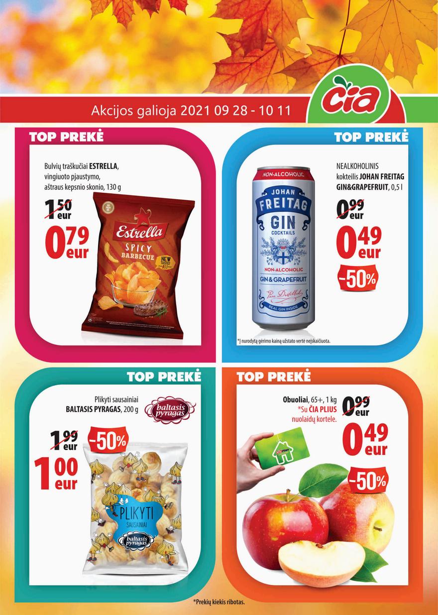 Čia market leidinys akcijos nuo 
  2021-09-28 iki 
  2021-10-11 | Leidinukas.lt puslapis 1
