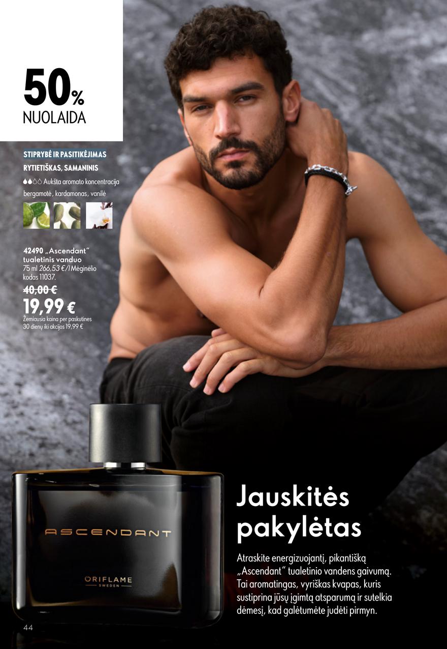 Oriflame katalogas akcijos nuo 
  2026-06-24 iki 
  2026-07-14 | Leidinukas.lt puslapis 44
