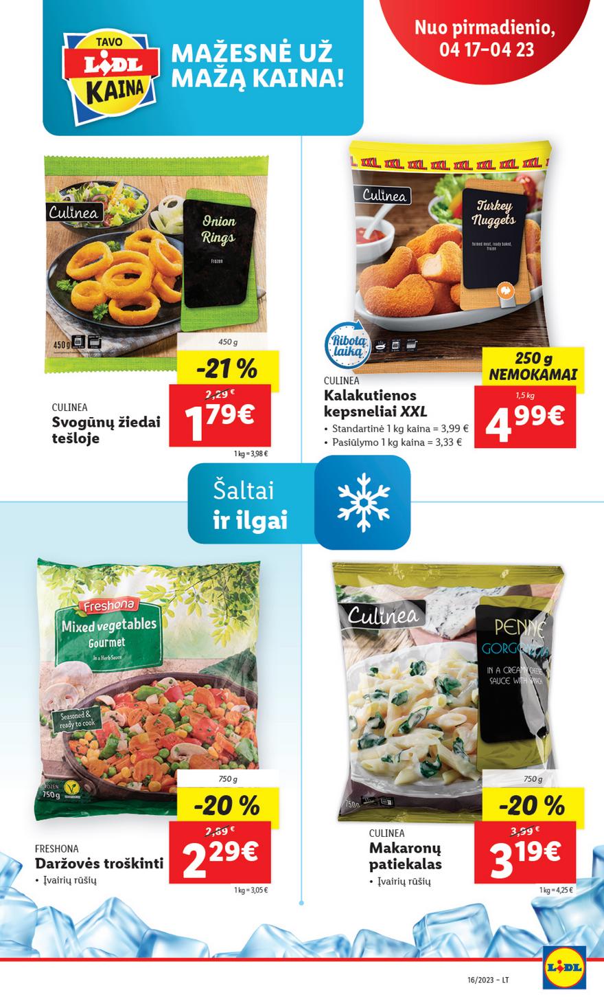 Lidl pasiūlymai akcijos nuo 
  2023-04-17 iki 
  2023-04-23 | Leidinukas.lt puslapis 38