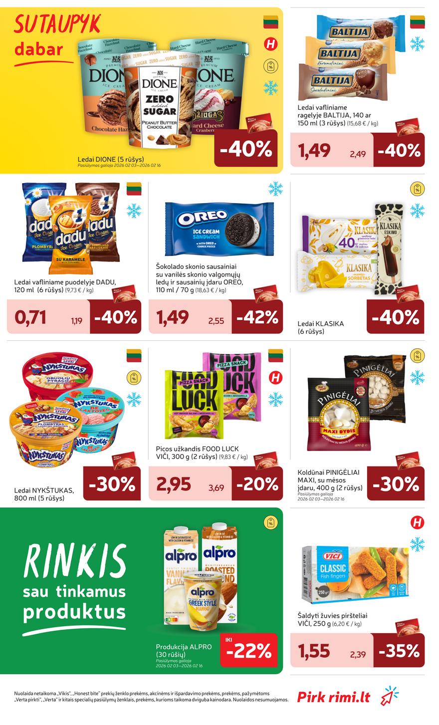 Rimi leidinys akcijos nuo 
  2026-02-03 iki 
  2026-02-09 | Leidinukas.lt puslapis 19