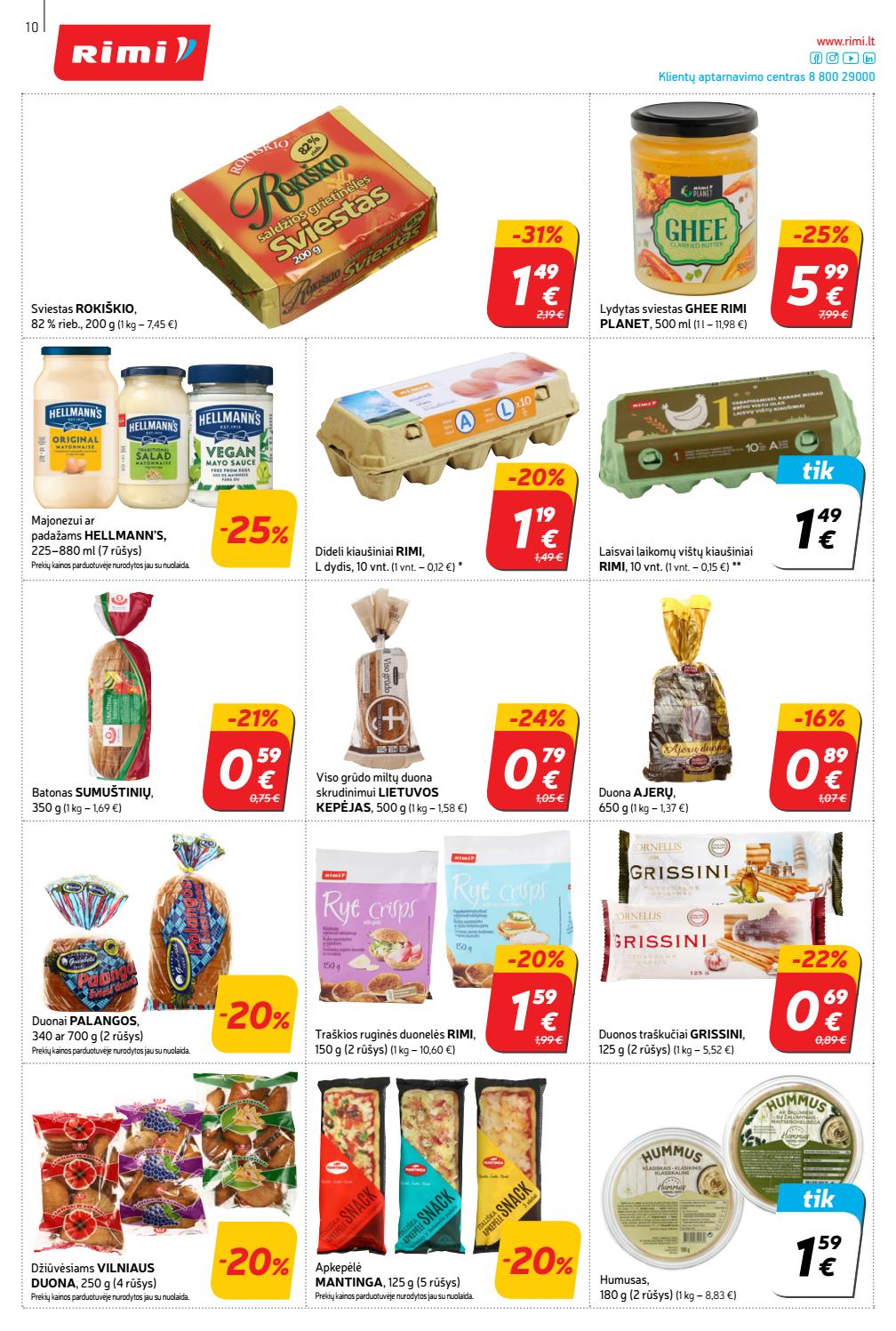 Rimi savaitinis leidinys akcijos nuo 
  2020-05-12 iki 
  2020-05-18 | Leidinukas.lt puslapis 10