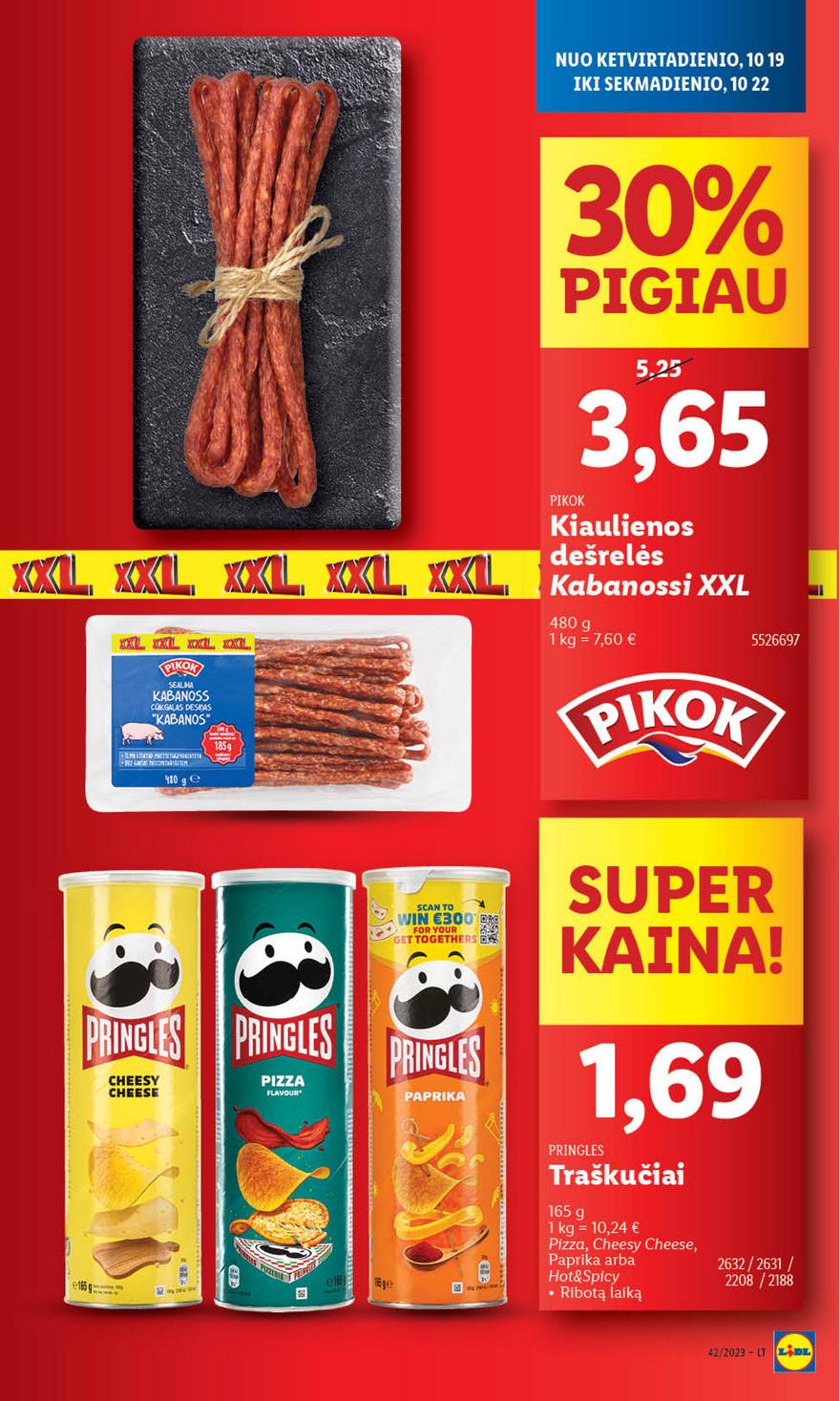 Lidl pasiūlymai akcijos nuo 
  2023-10-16 iki 
  2023-10-22 | Leidinukas.lt puslapis 54