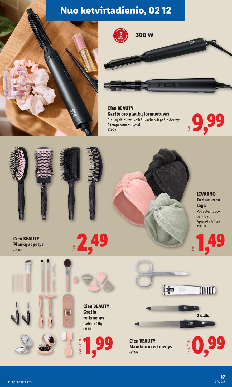 Lidl leidinys naujas akcijos nuo 
  2026-02-09 iki 
  2026-02-15 | Leidinukas.lt puslapis 17