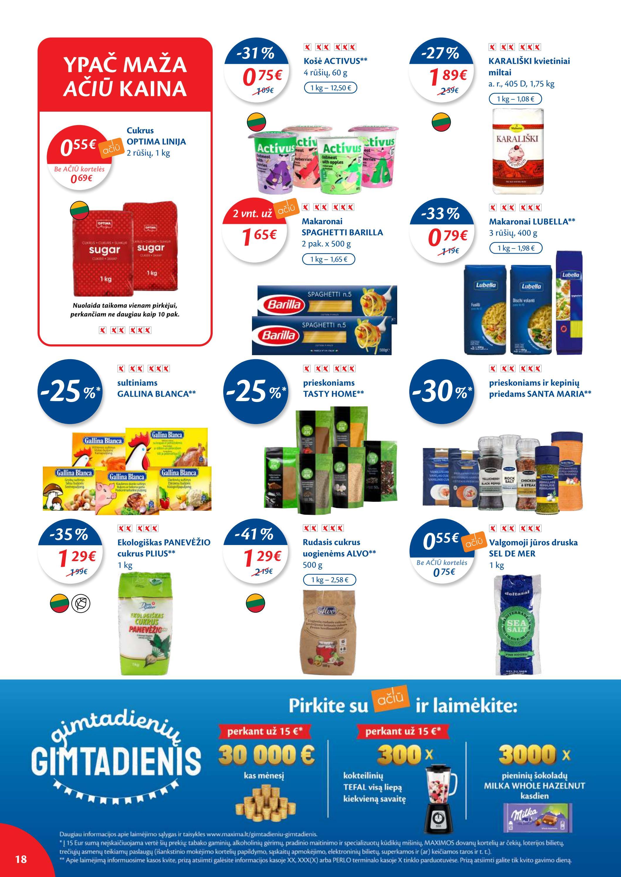 Maxima kaininis leidinys akcijos nuo 
  2022-07-05 iki 
  2022-07-11 | Leidinukas.lt puslapis 18