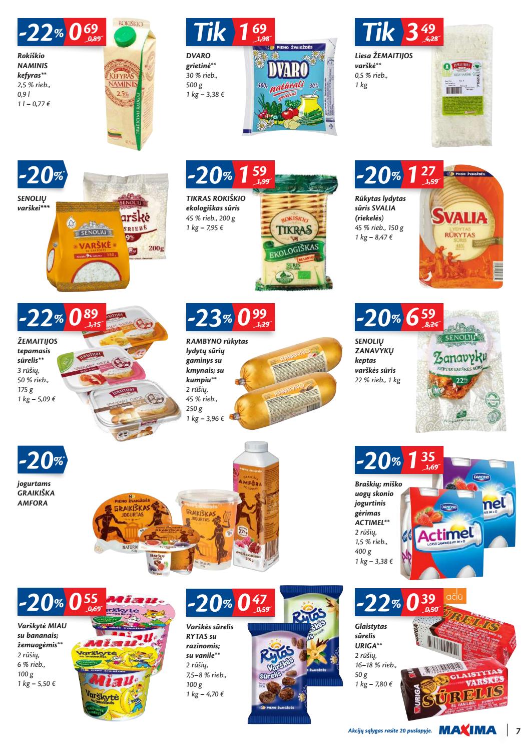 Maxima kaininis leidinys akcijos nuo 
  2019-10-08 iki 
  2019-10-14 | Leidinukas.lt puslapis 7