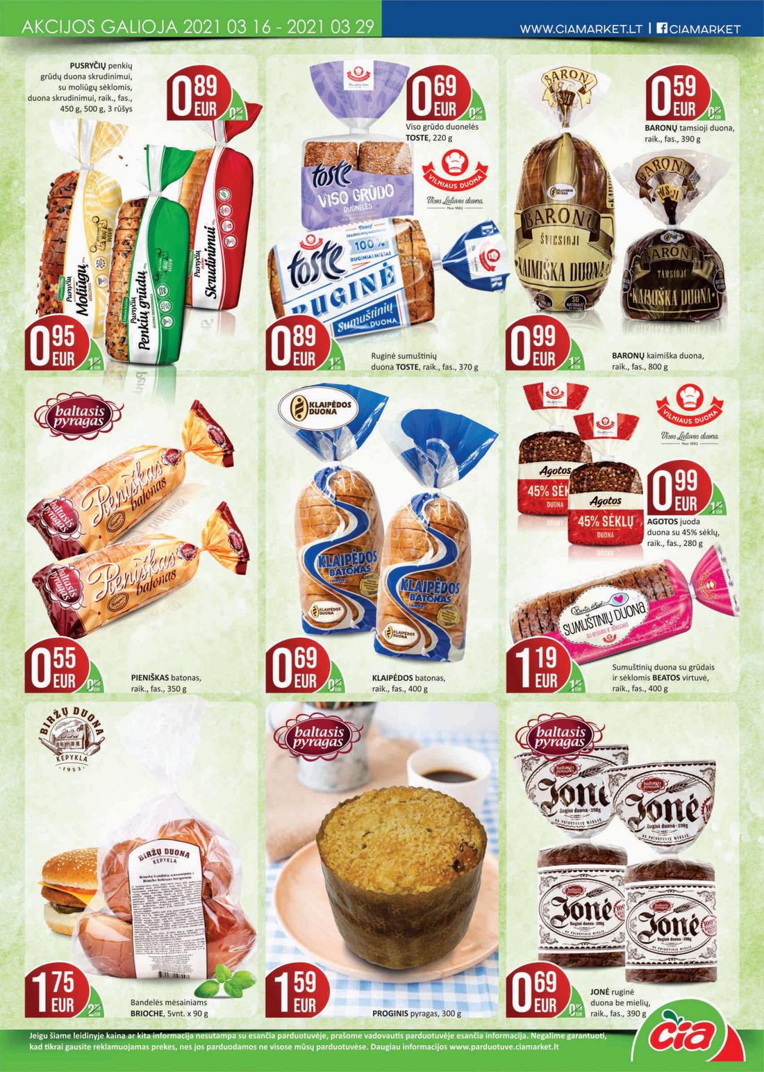 Čia market leidinys akcijos nuo 
  2021-03-16 iki 
  2021-03-29 | Leidinukas.lt puslapis 5