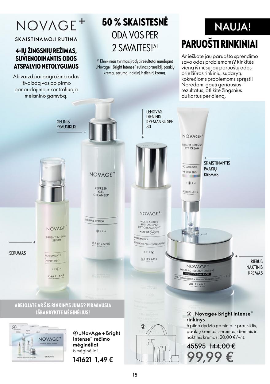 Oriflame katalogas akcijos nuo 
  2023-03-15 iki 
  2023-04-04 | Leidinukas.lt puslapis 15