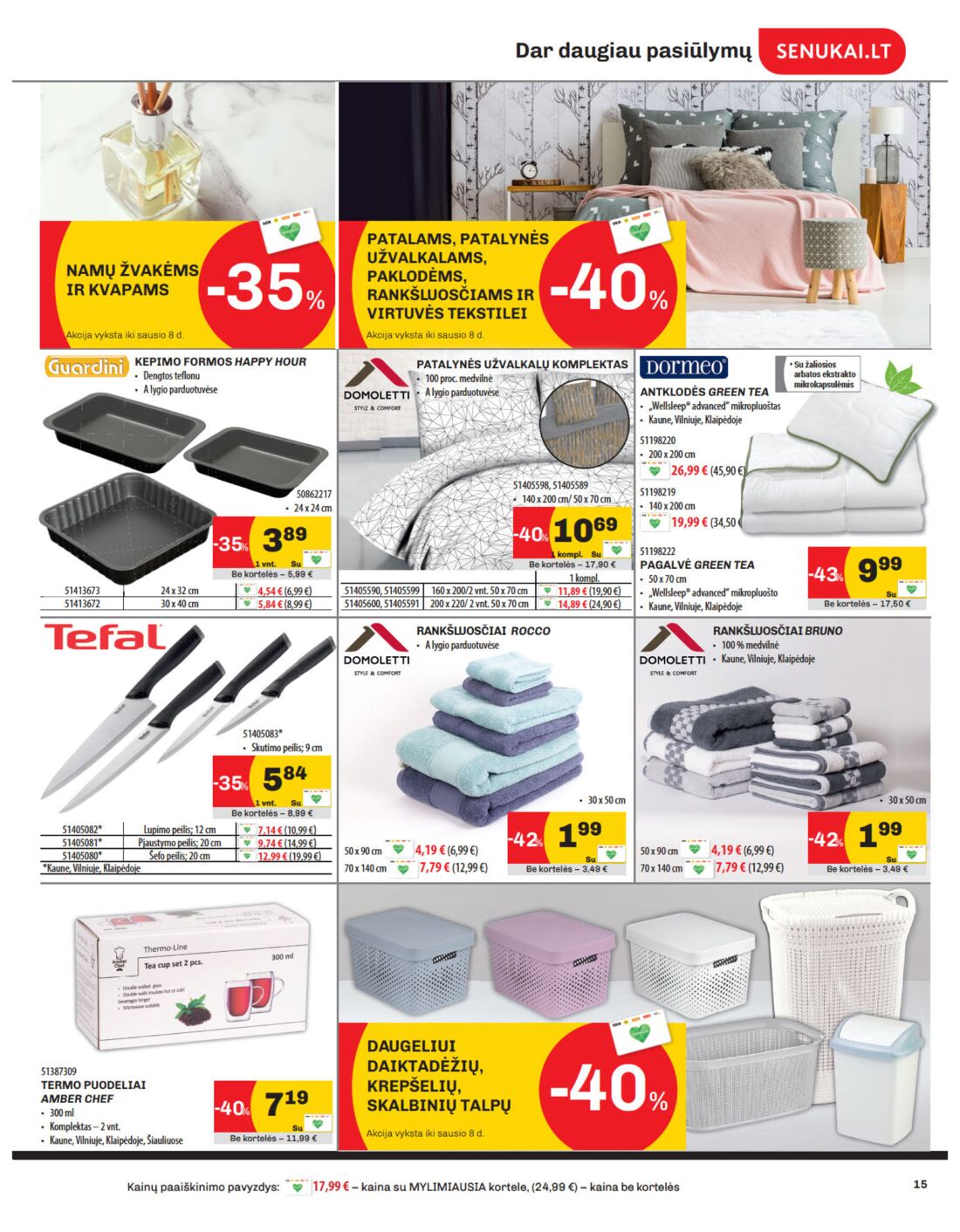 Senukai reklaminis leidinys akcijos nuo 
  2019-12-05 iki 
  2020-01-06 | Leidinukas.lt puslapis 15