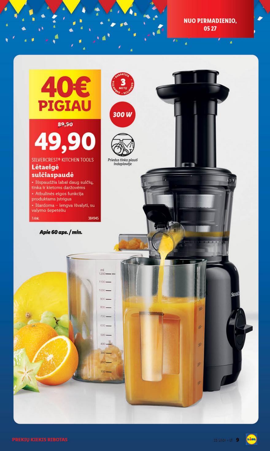 Lidl ne maisto leidinys akcijos nuo 
  2024-05-27 iki 
  2024-06-02 | Leidinukas.lt puslapis 9